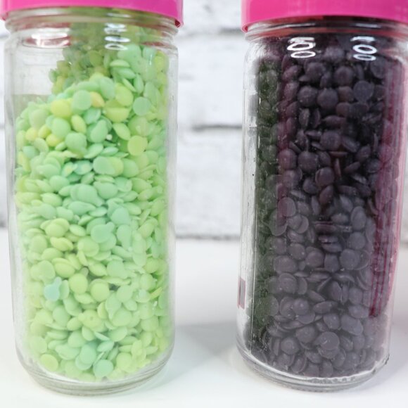 Pink Zebra Gunmetal Wax Warmer Pot and 2 Fragrant Sprinkles NIB - Picture 6 of 6